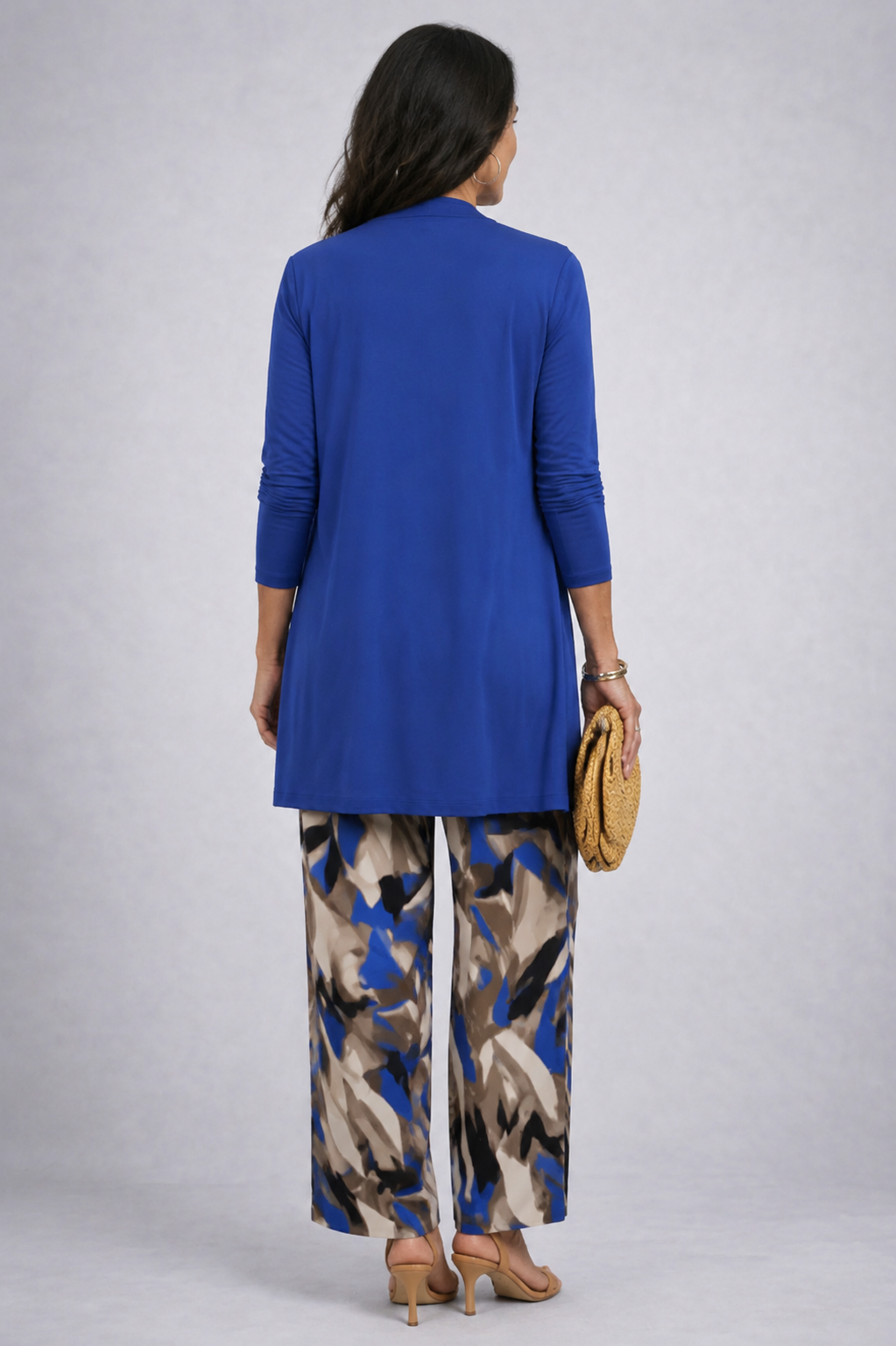Fleur | Dreiteiliges Set in Blau