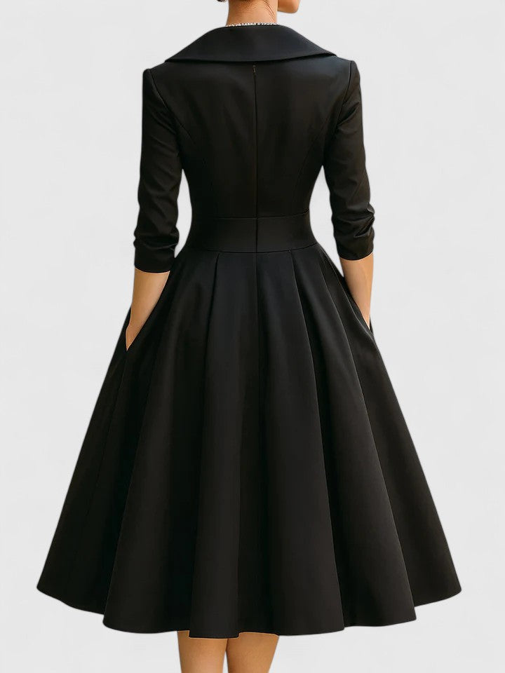 Leonore | Elegantes Midi-Kleid
