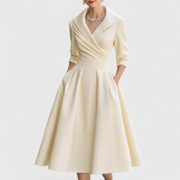 Vera | Elegantes Midi Kleid