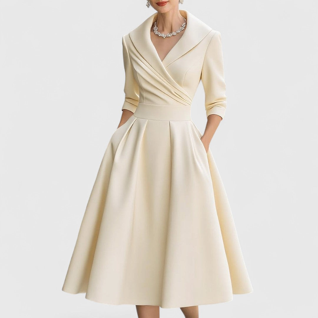Vera | Elegantes Midi-Kleid