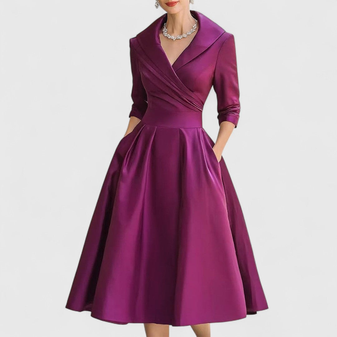 Vera | Elegantes Midi-Kleid