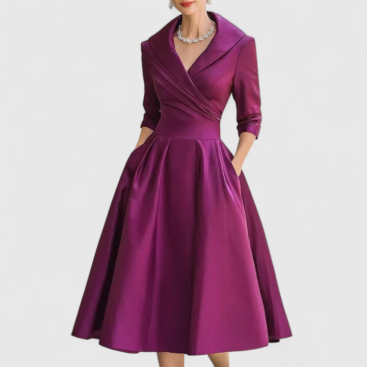 Vera | Elegantes Midi Kleid