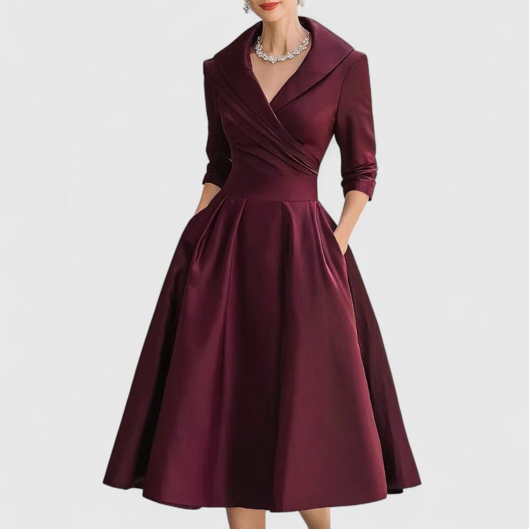 Vera | Elegantes Midi Kleid