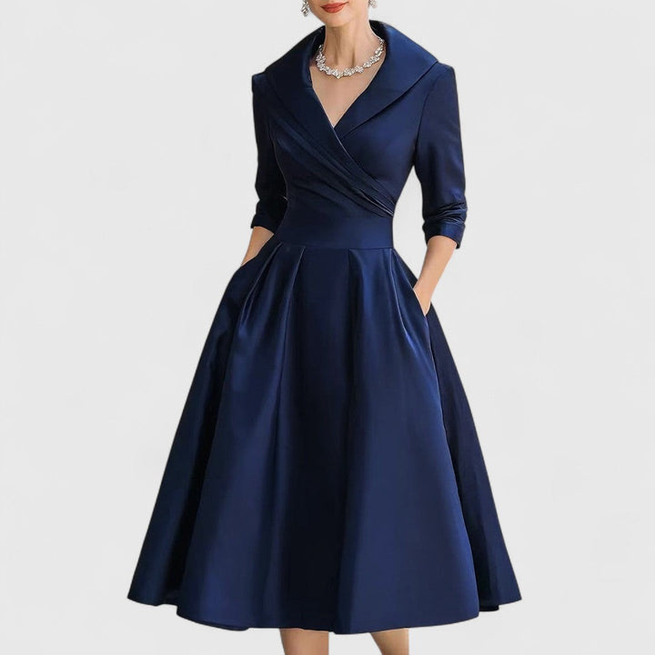 Vera | Elegantes Midi-Kleid