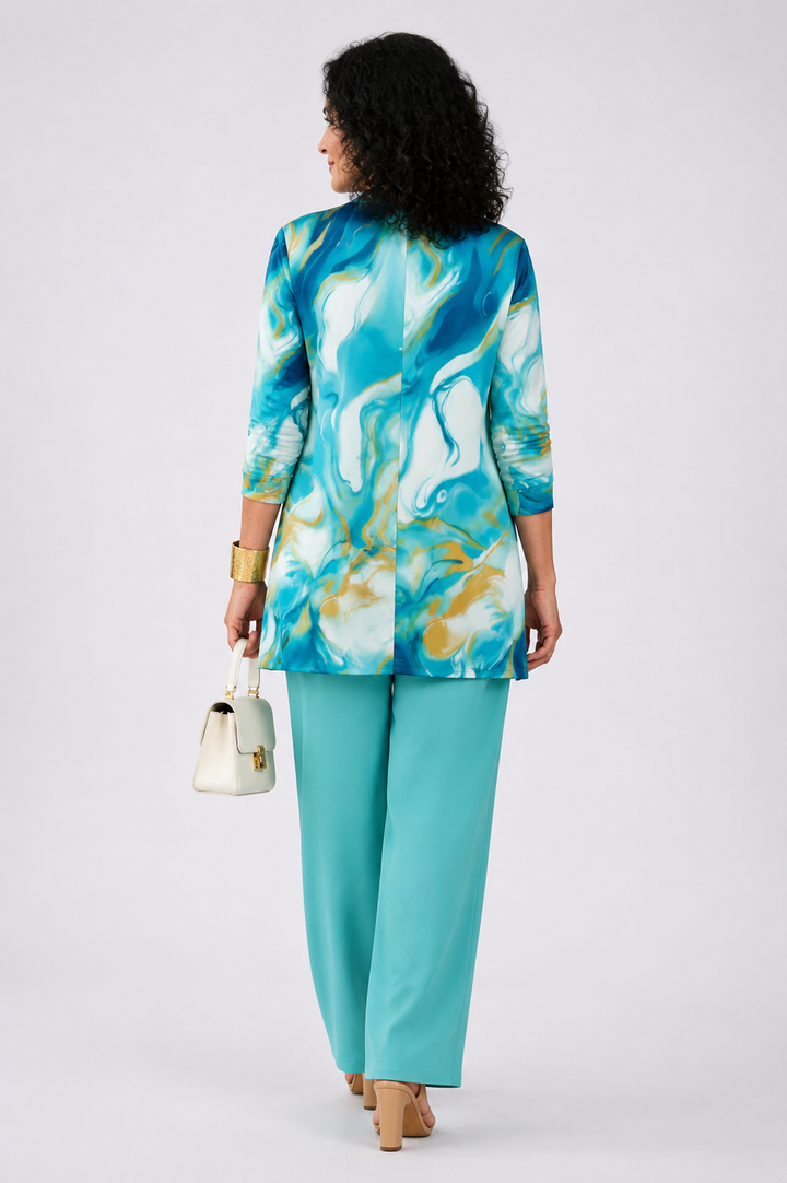 Gerda | Dreiteiliges Set in Blau