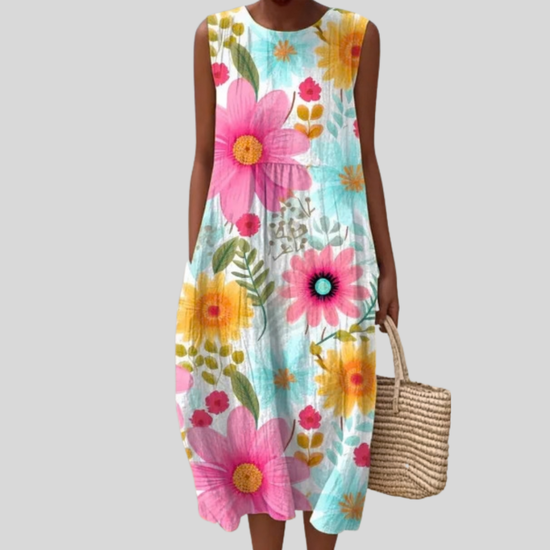 Pia - Fließendes und komfortables Kleid