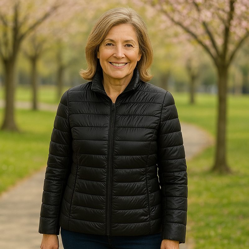 Marieke | Übergangsjacke, schwarz