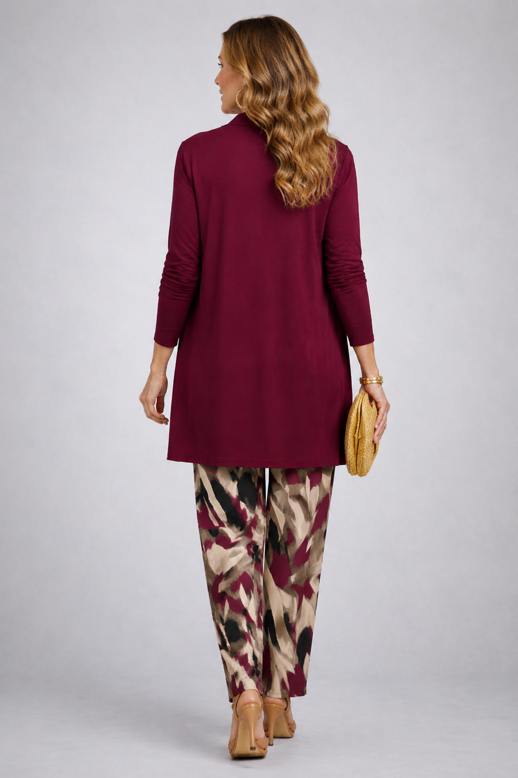Marja | Dreiteiliges Set in Lila