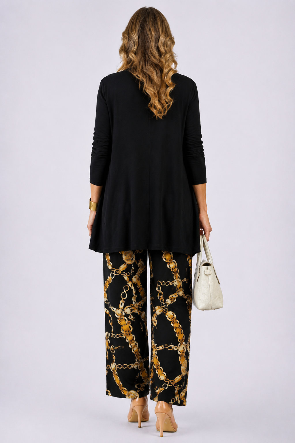 Judith | Dreiteiliges Set in Schwarz