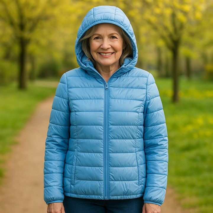 Fleur | Übergangsjacke, hellblau