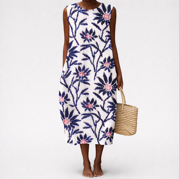 Remi - Bequeme Sommerkleid ohne Ärmel