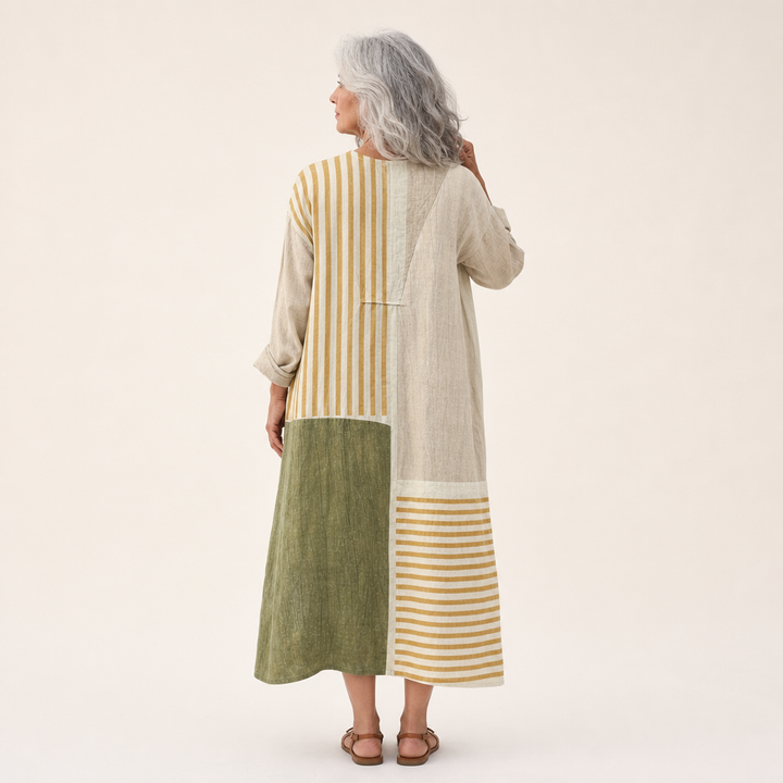 Henriette - Flatterndes Gedrucktes Sommerkleid