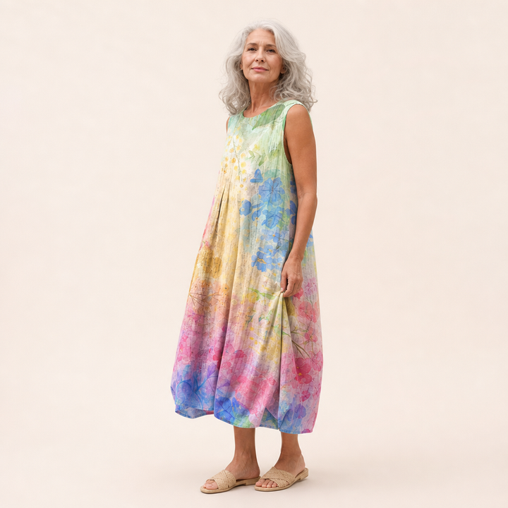 Albertine - Fließendes und komfortables Kleid