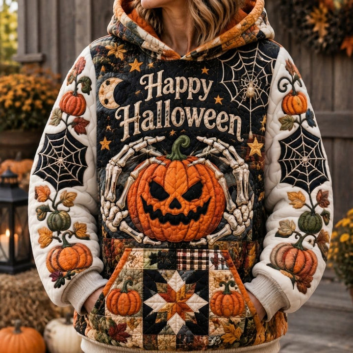 Greta | Hoodie Teuflischer Kürbis