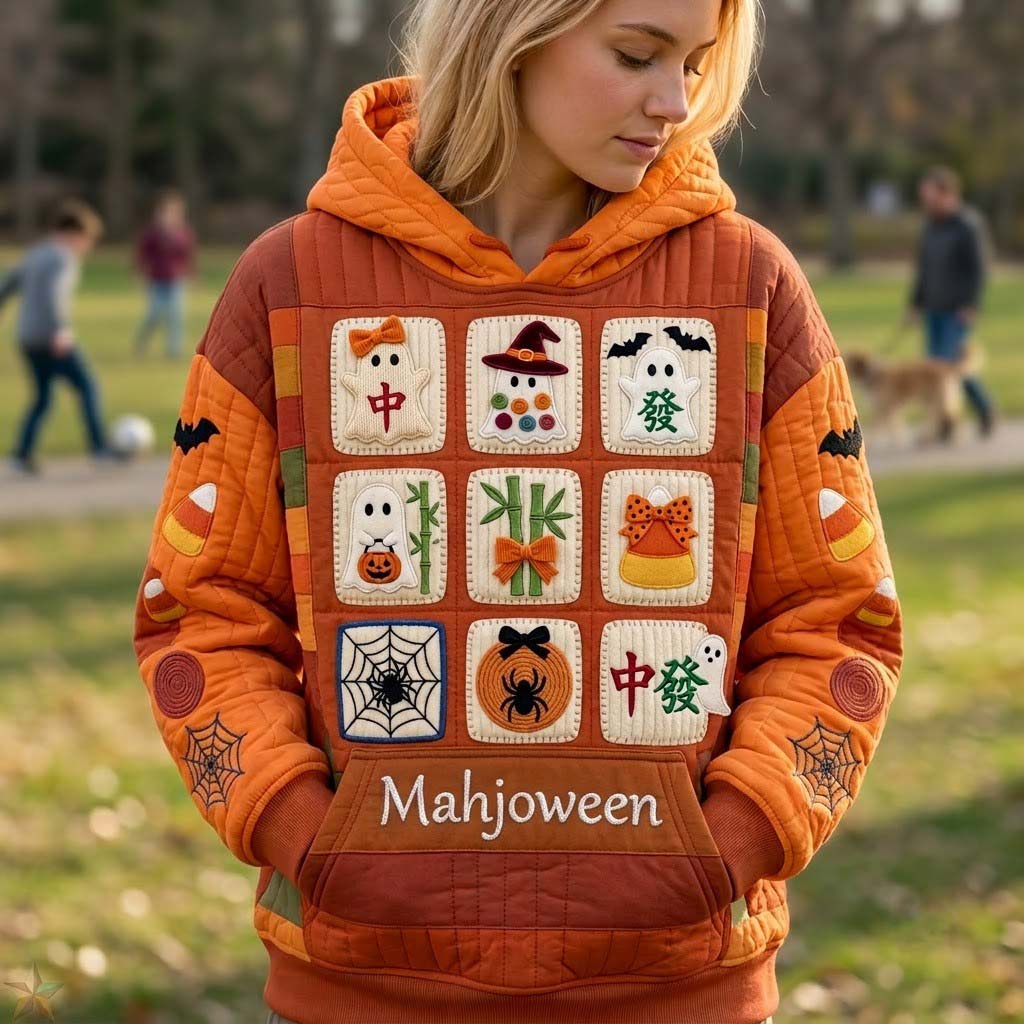 Femke | Hoodie mit auffälligem Print