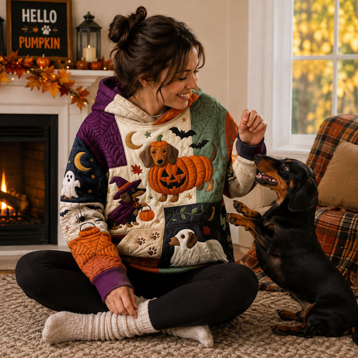 Erika | Hoodie Halloween-Dackel
