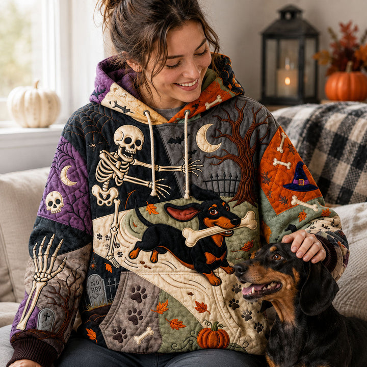 Christa | Hoodie mit Skelett
