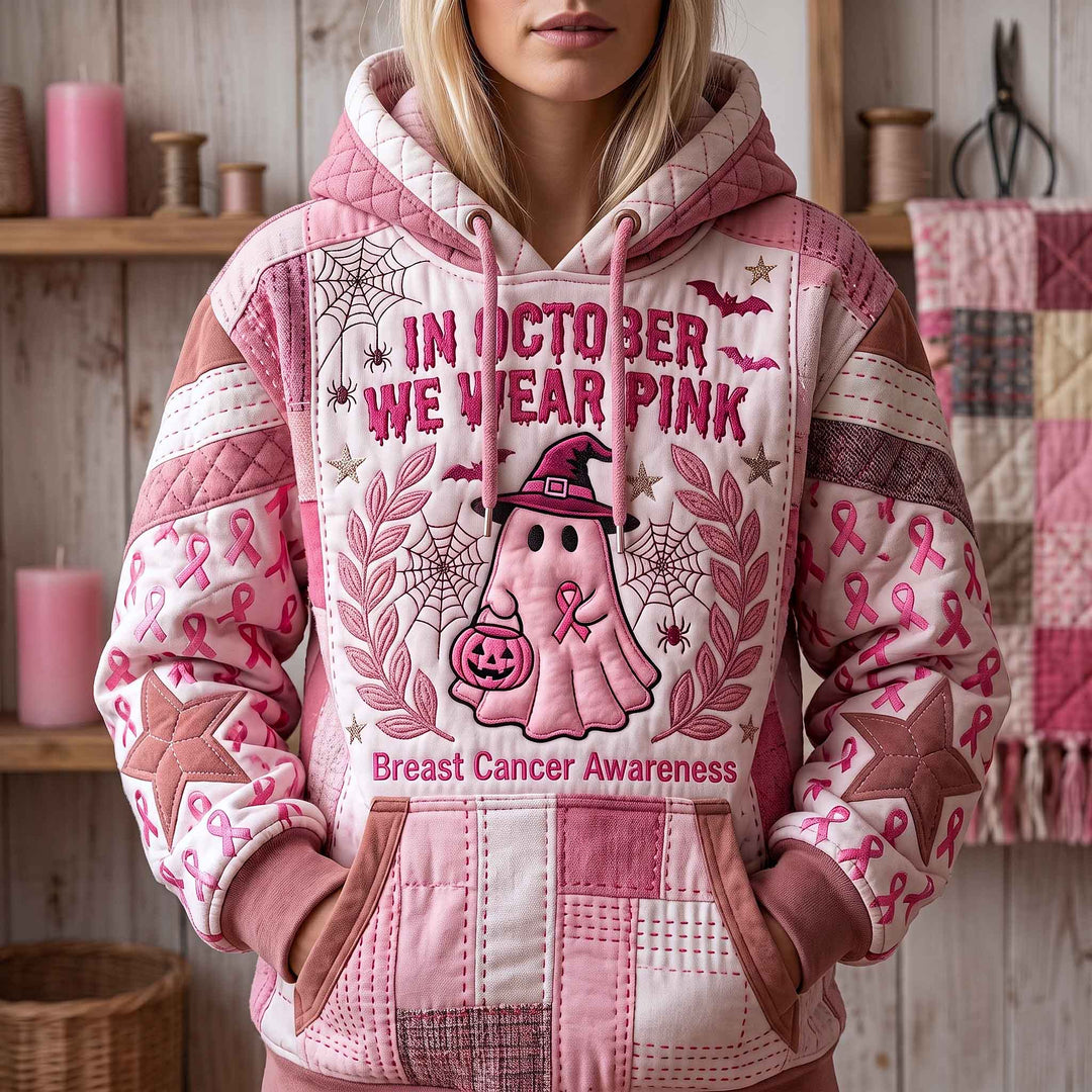 Gesa | Kapuzensweatshirt Oktober in Rosa