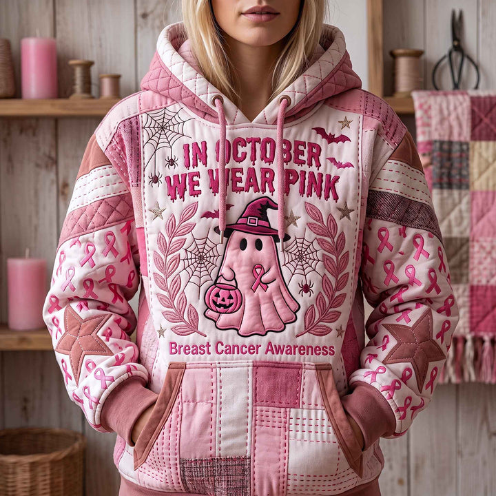 Gesa | Kapuzensweatshirt Oktober in Rosa