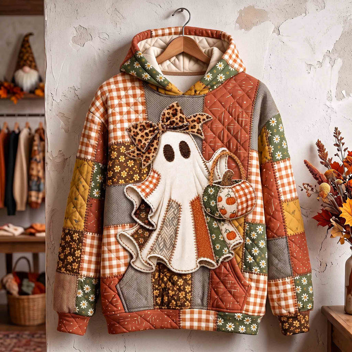 Olga | Sweatshirt mit Geistern und Kürbissen