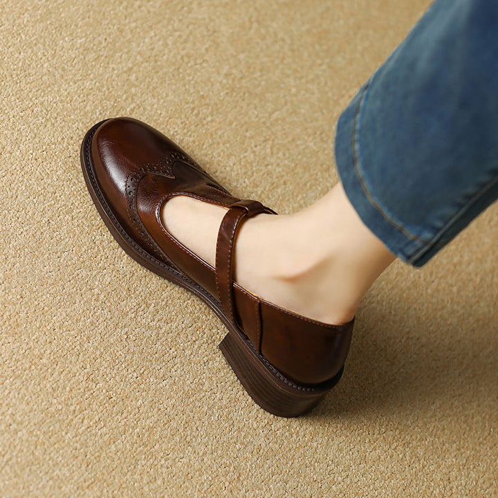 Truus | Mary Jane T Bar Schuhe