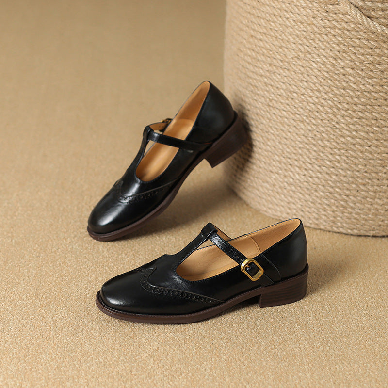 Truus | Mary Jane T Bar Schuhe