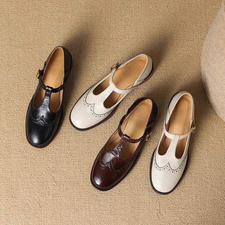 Truus | Mary Jane T Bar Schuhe
