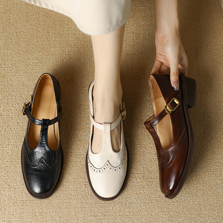 Truus | Mary Jane T Bar Schuhe