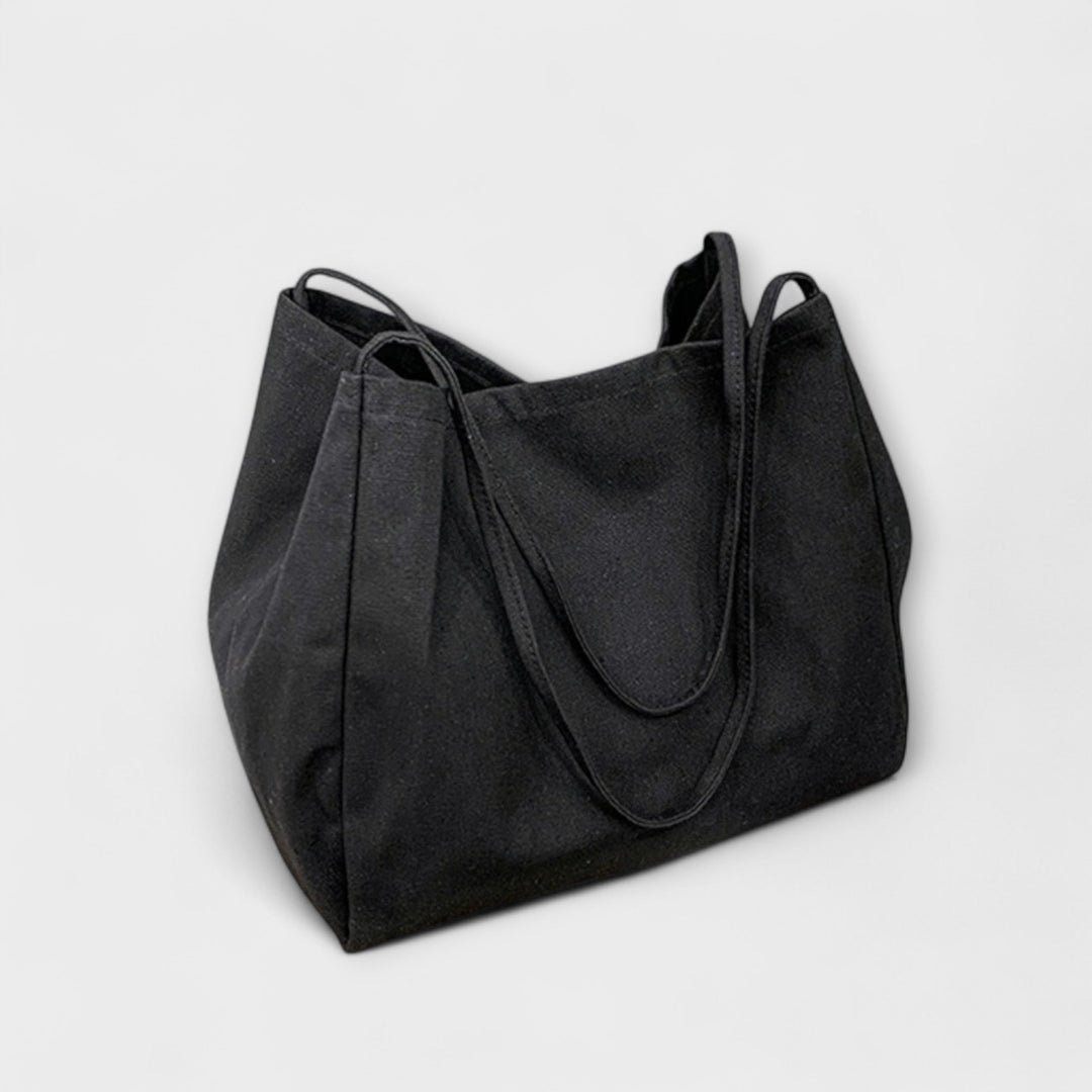 Micha | Große Baumwoll-Schultertasche von Hoher Qualität