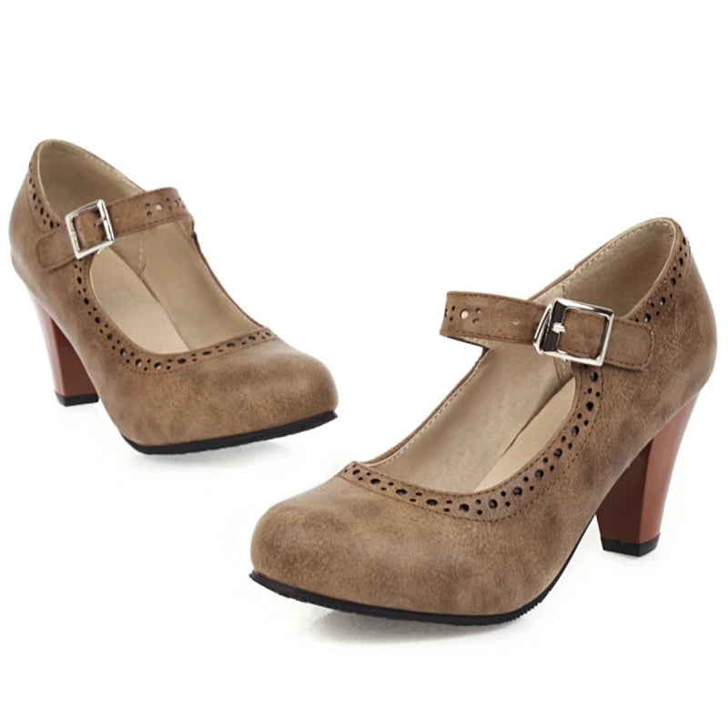 FLEUR | MARY JANES MIT VERSTELLBAREM ABSATZ