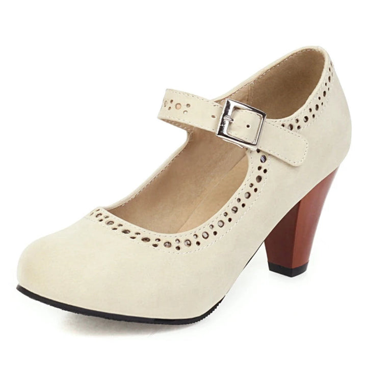FLEUR | MARY JANES MIT VERSTELLBAREM ABSATZ