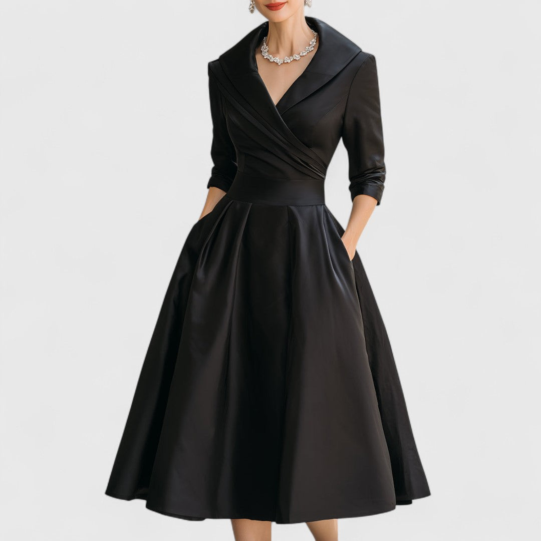 Vera | Elegantes Midi-Kleid