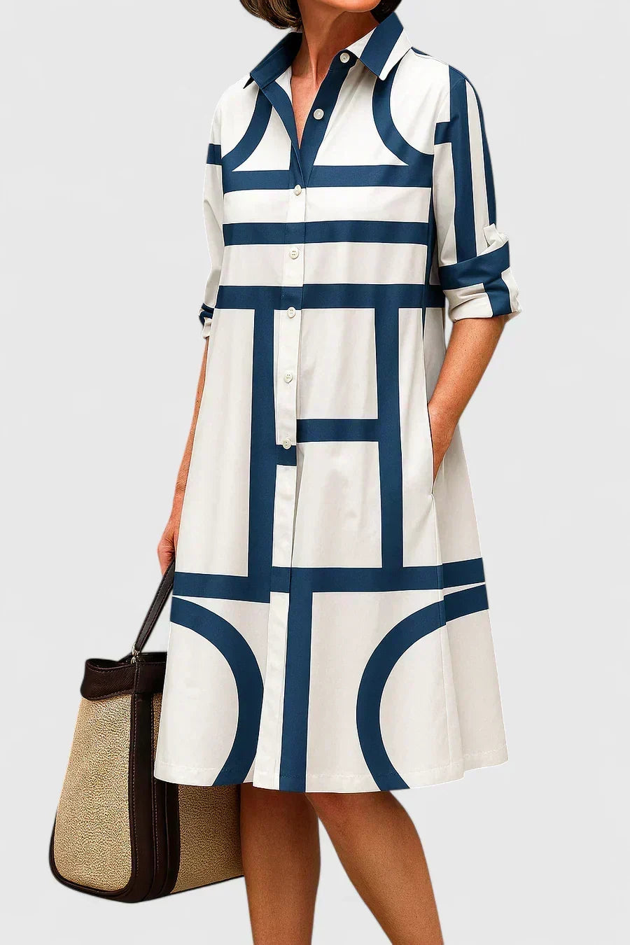 Yvette | Elegantes Midi-Kleid