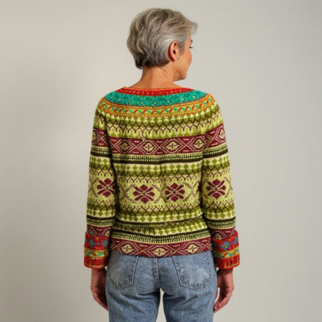 Klassischer isländischer Wollpullover