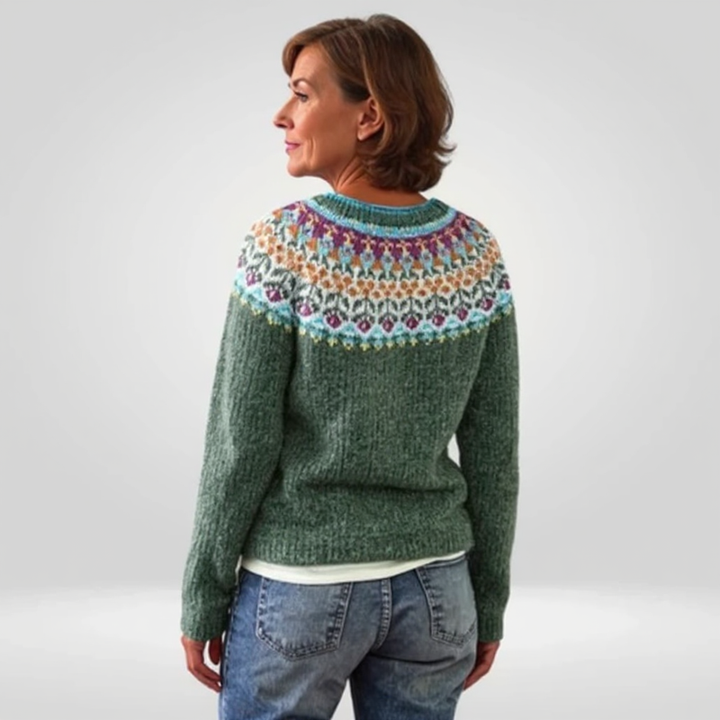 Klassischer isländischer Wollpullover