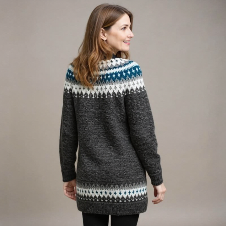 Klassischer Isländischer Wollpullover