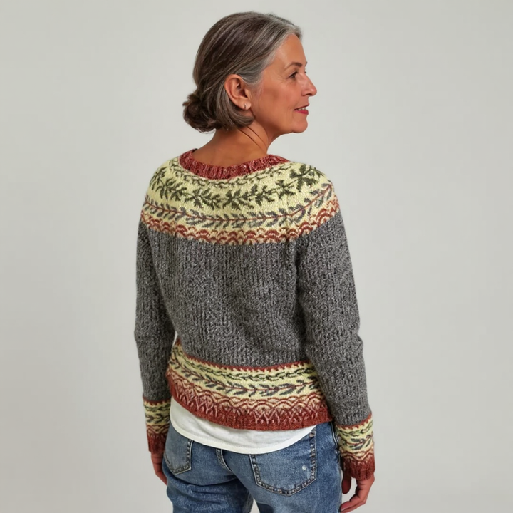 Klassischer isländischer Wollpullover