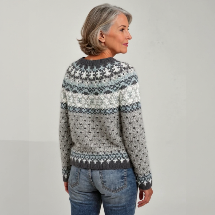 Klassischer isländischer Wollpullover