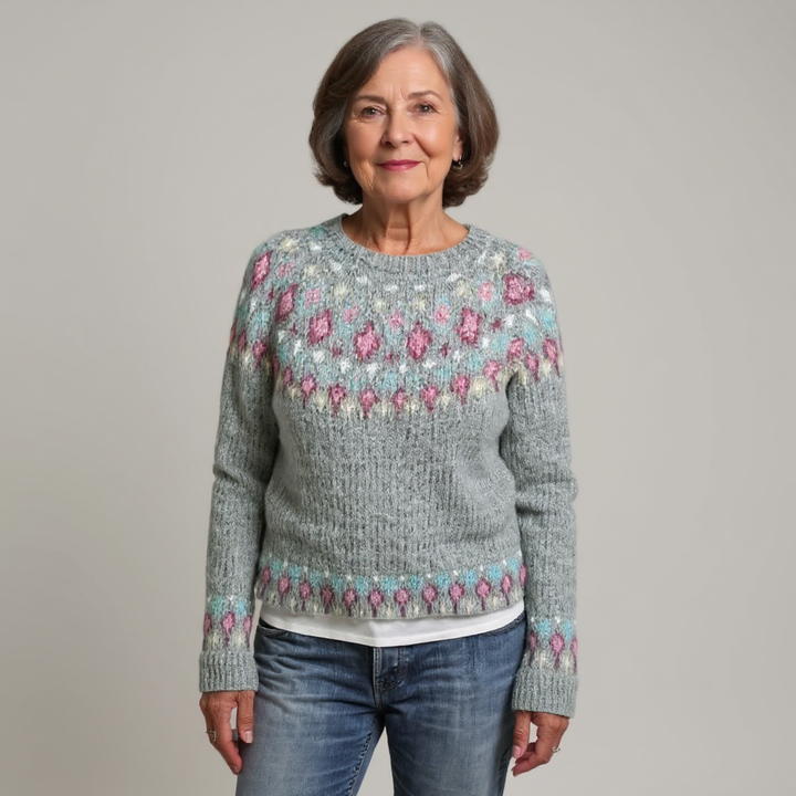 Klassischer isländischer Wollpullover