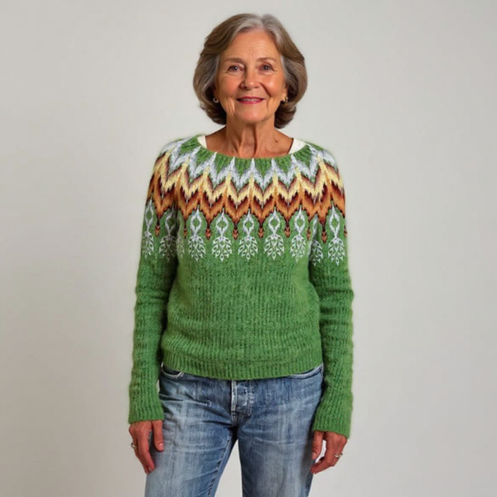 Klassischer isländischer Wollpullover