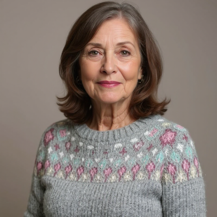 Klassischer isländischer Wollpullover