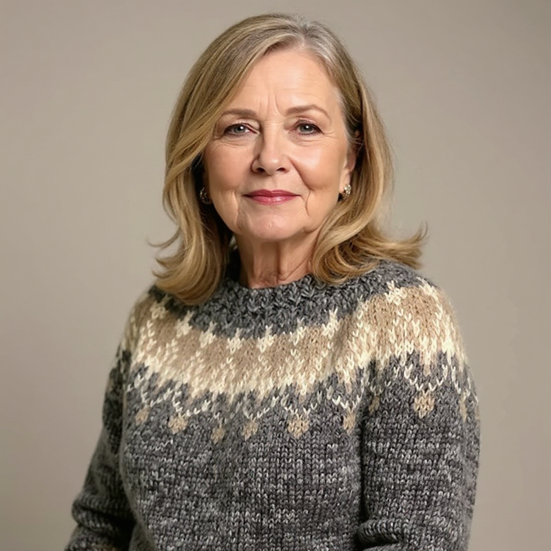 Klassischer Isländischer Wollpullover