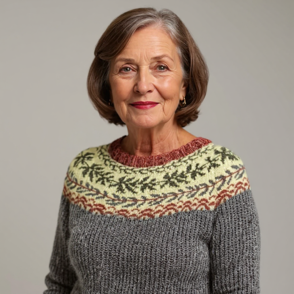 Klassischer isländischer Wollpullover