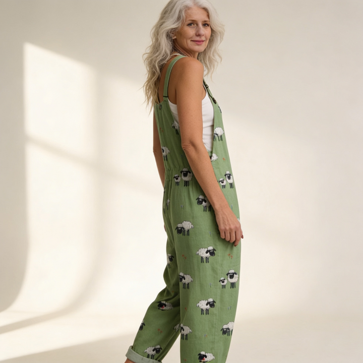 Loes | sanfte bohemian grüne Nuance