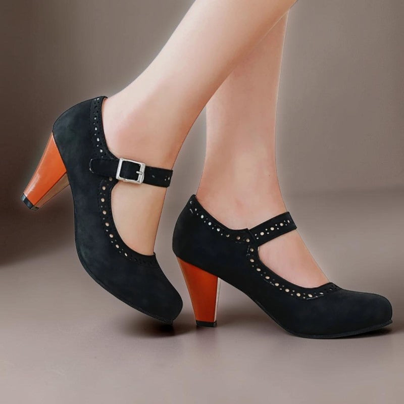 FLEUR | MARY JANES MIT VERSTELLBAREM ABSATZ