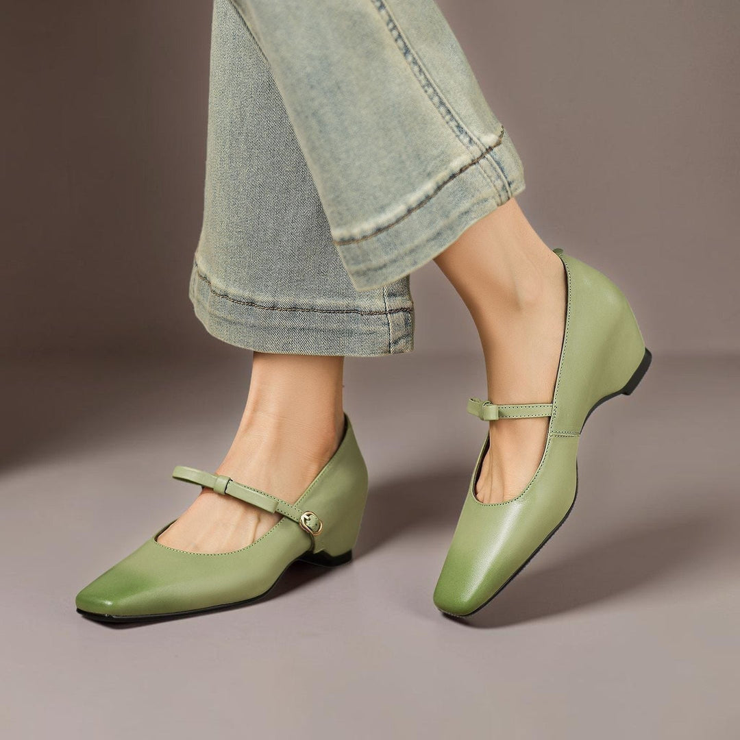 NOOR | ELEGANTE MARY JANES MIT SCHLEIFE