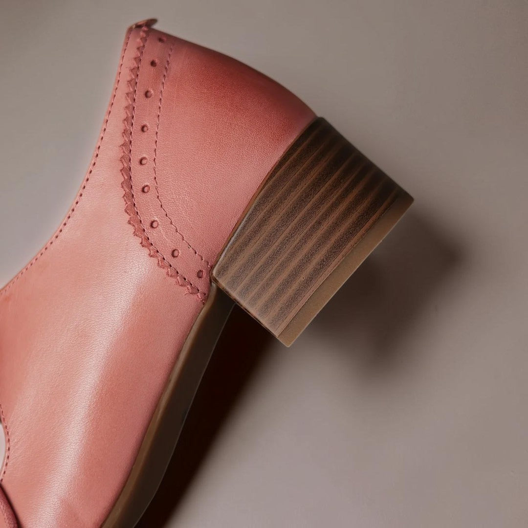 SARA | DERBY-SCHUHE AUS GRAVIERTEM LEDER