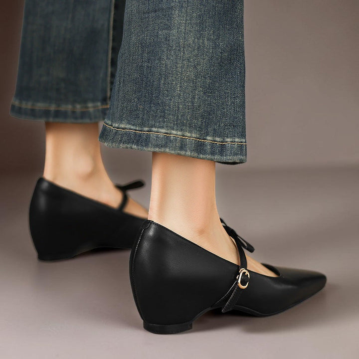 NOOR | ELEGANTE MARY JANES MIT SCHLEIFE