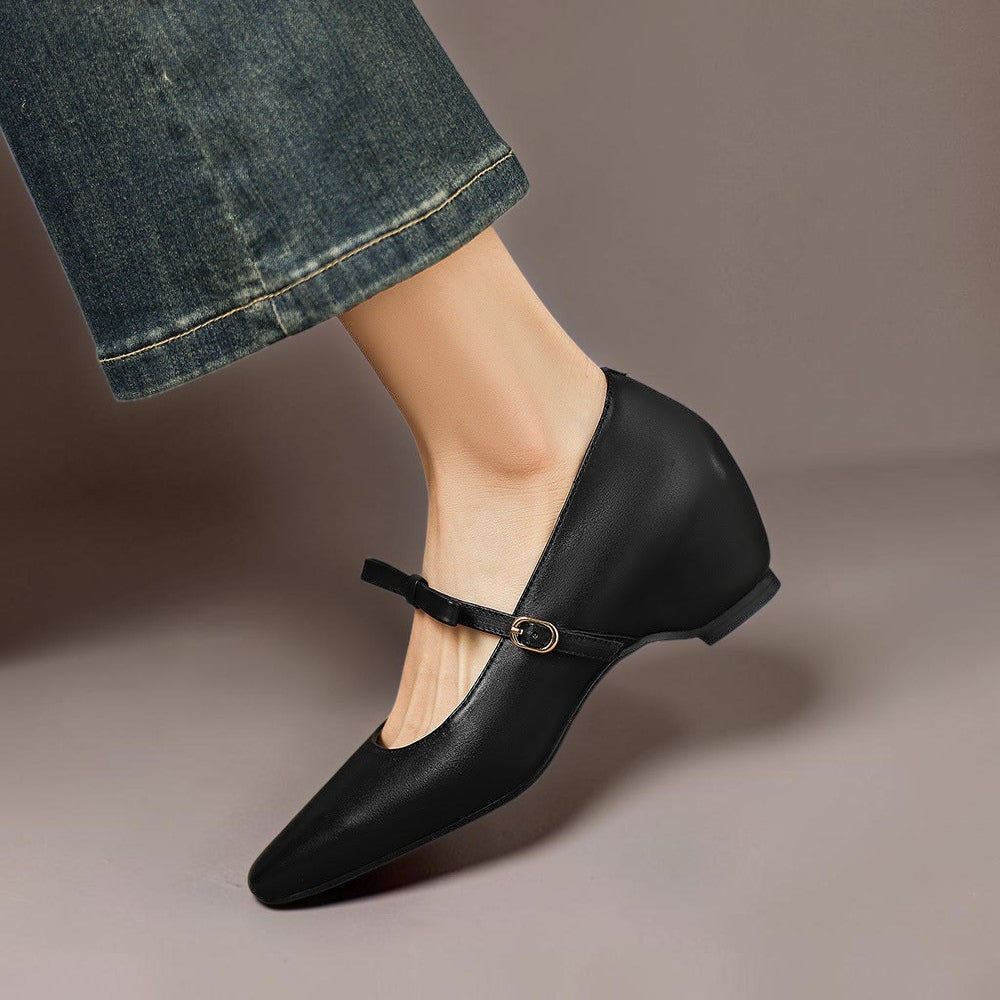 NOOR | ELEGANTE MARY JANES MIT SCHLEIFE