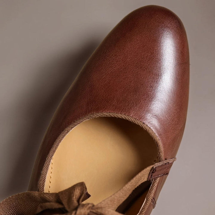 LIEKE | LEDER BALLERINAS MIT SCHLEIFE